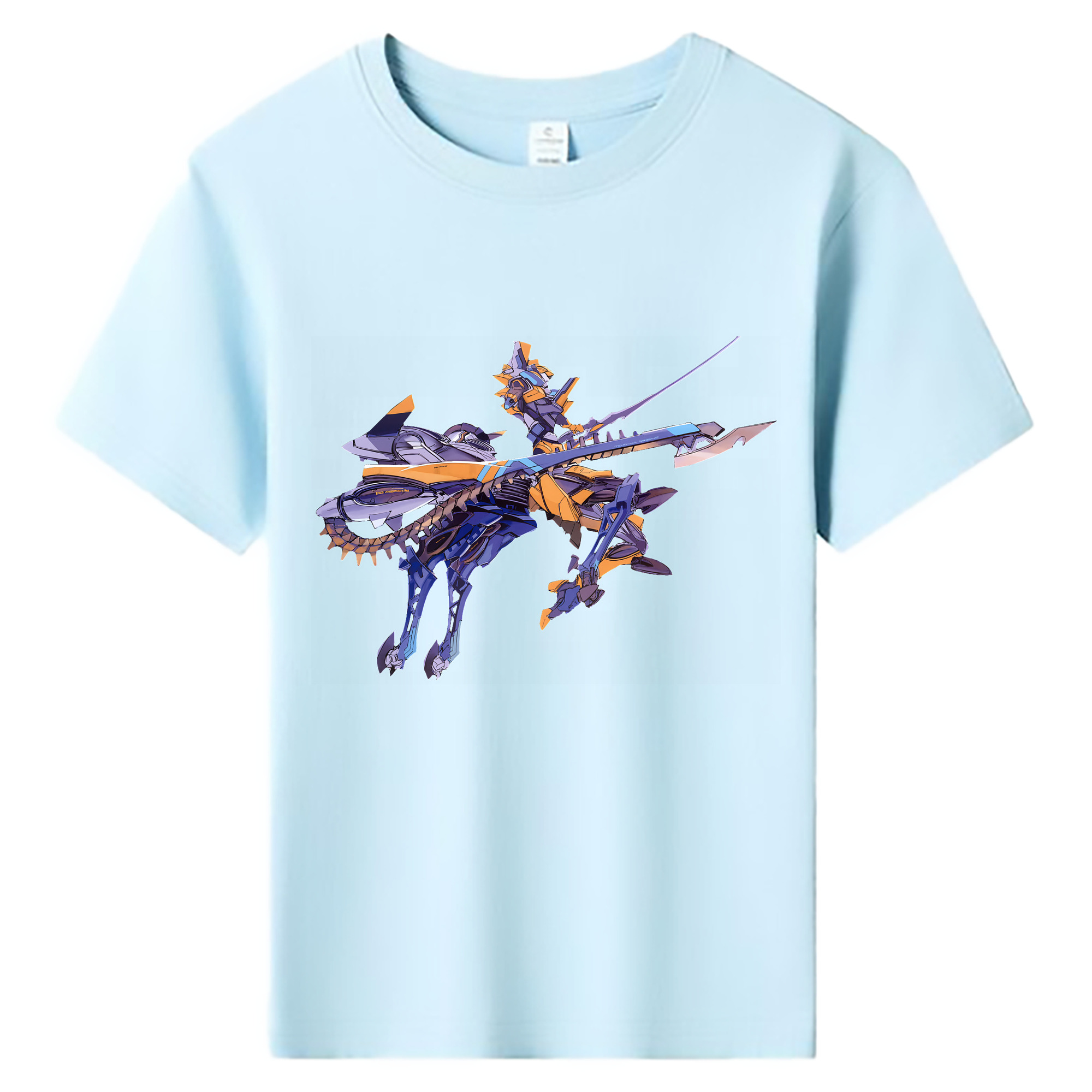 （画像用） EVA 新世紀エヴァンゲリオン 綿100％キッズTシャツ（フロントプリント）
